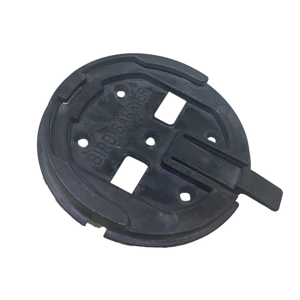 Bird Repellent Gel Plastic Cliq Bases for Pipes, Beams, etc. Indoor/Outdoor Use, Color Clear - Hercitys