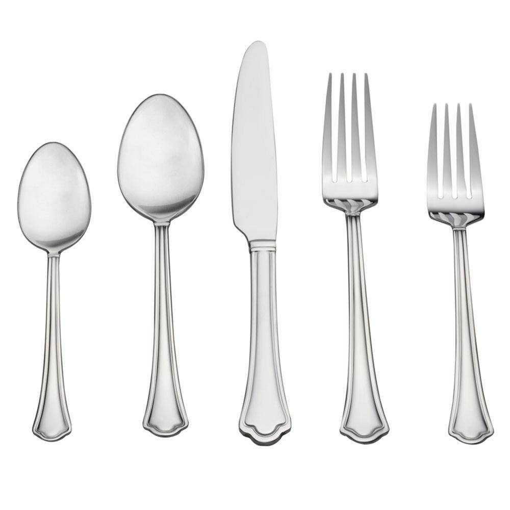 Capri Frost 20-pc Flatware Set, Service for 4, Stainless Steel - Hercitys