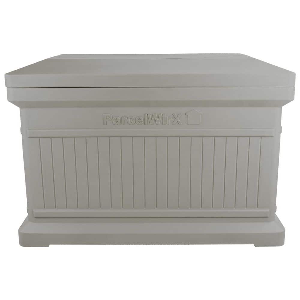 ParcelWirx Prestige Pewter Horizontal Package Delivery Box - Hercitys