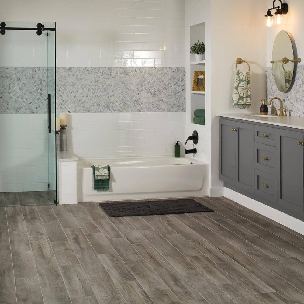 Shadow Wood 6 in. x 24 in. Porcelain Floor and Wall Tile (392.85 sq. ft./Pallet) - Hercitys
