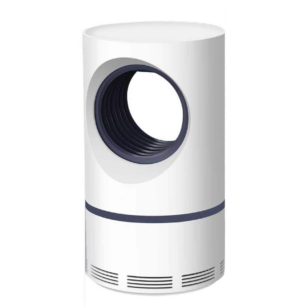 Indoor Mosquito Trap Insect Mosquito Killer Lamp Electric Trap Light Fly/Mosquito Exterminator Suction Fan in White - Hercitys