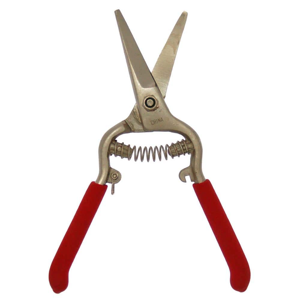 Needlenose Shear, Grape, 8 in. Heavy Duty Forged Steel Curved Blade (Box of 3) - Hercitys