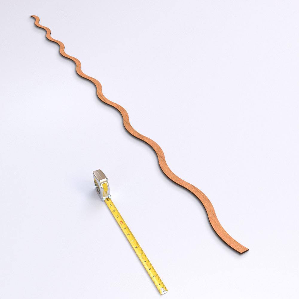 Yukon 94 in. H x 0.25 in. W Slatwall Panels in Cherry 42-Pack - Hercitys