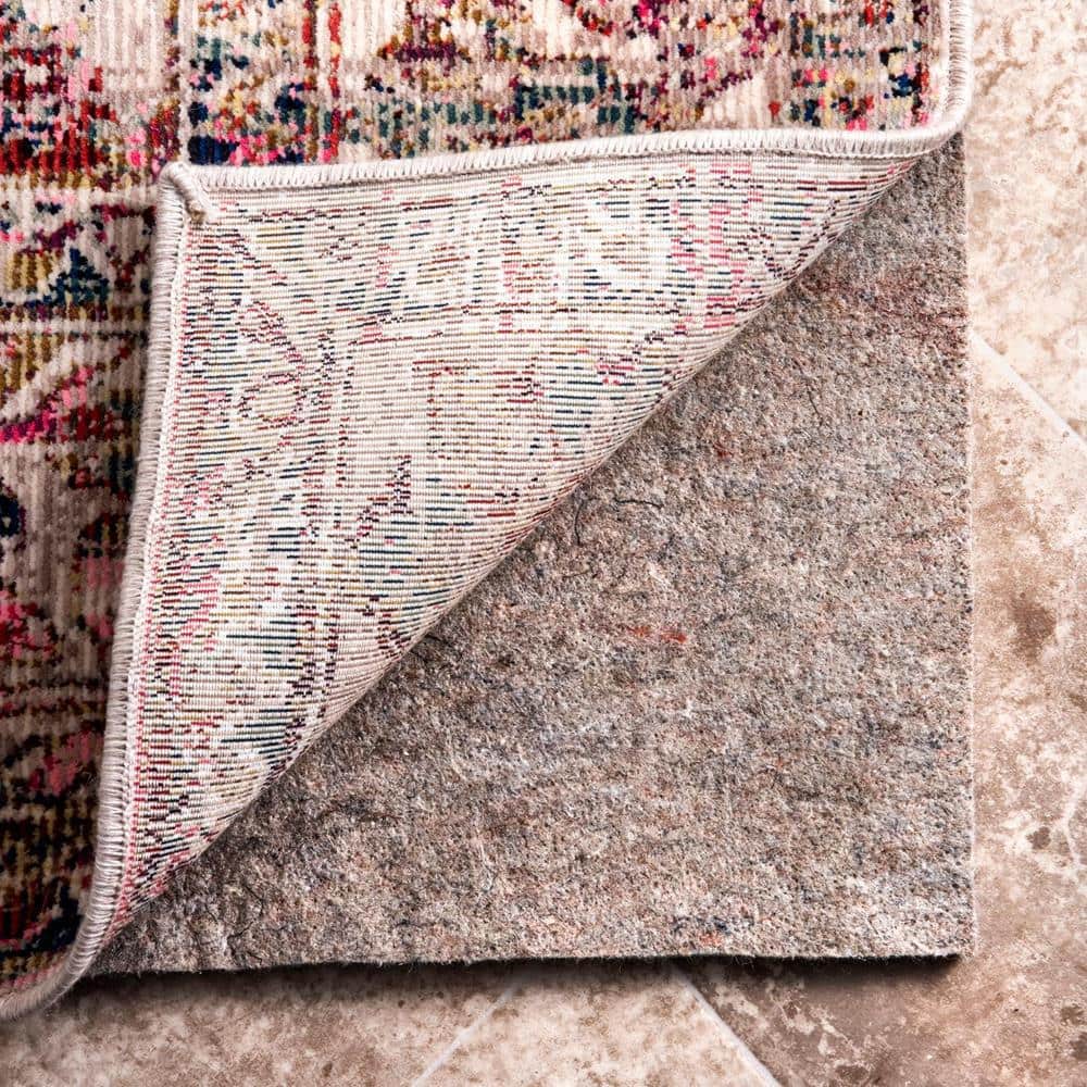 Cooper Cushioned 8 ft. x 10 ft. Non-Slip Dual Surface 0.40 in. Rug Pad - Hercitys