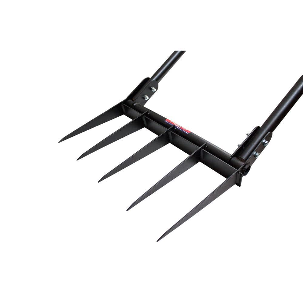 Broadfork with 42.5 in. Fiberglass Handles - Hercitys