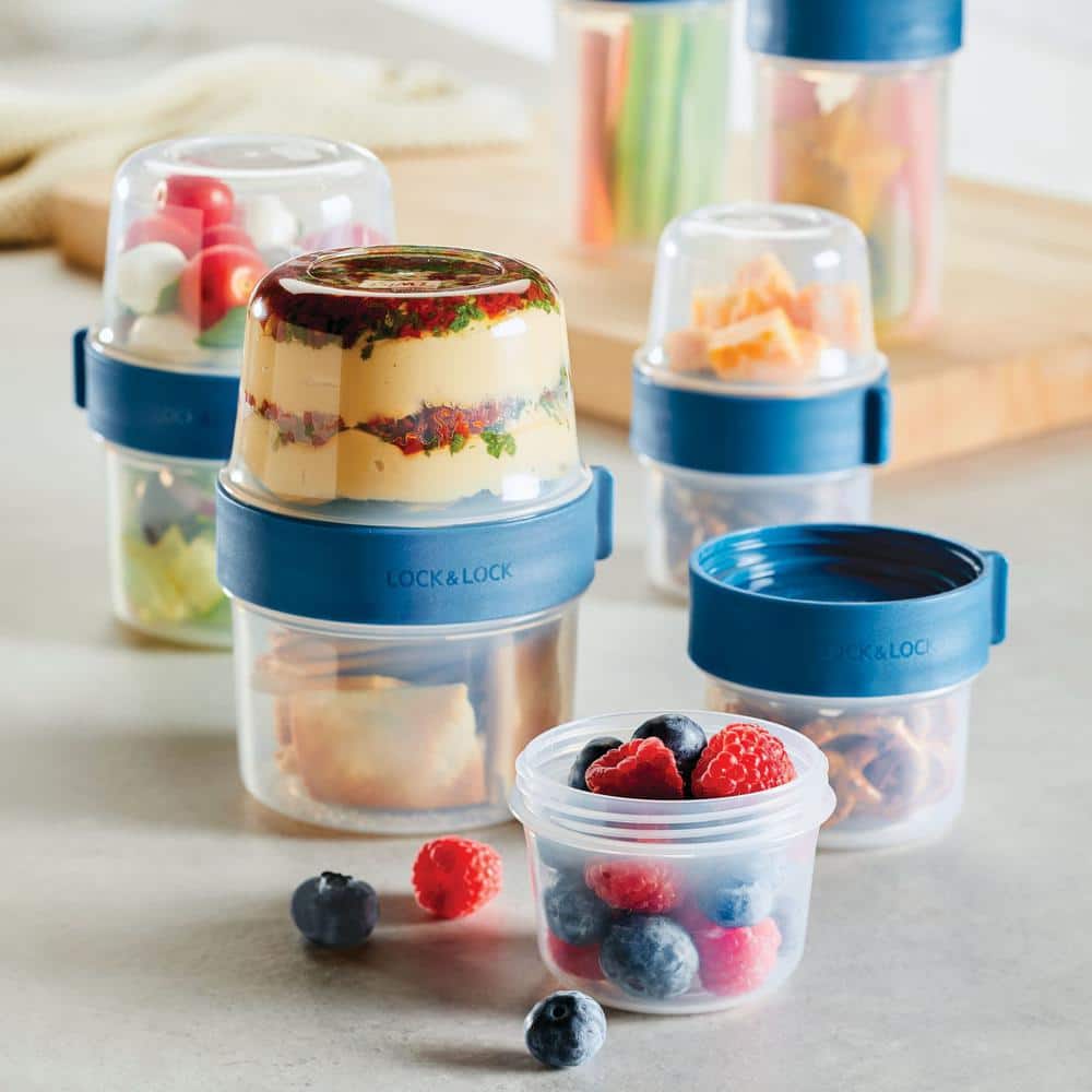 Twist 12-Piece Two Way Food Storage Container Set - Hercitys