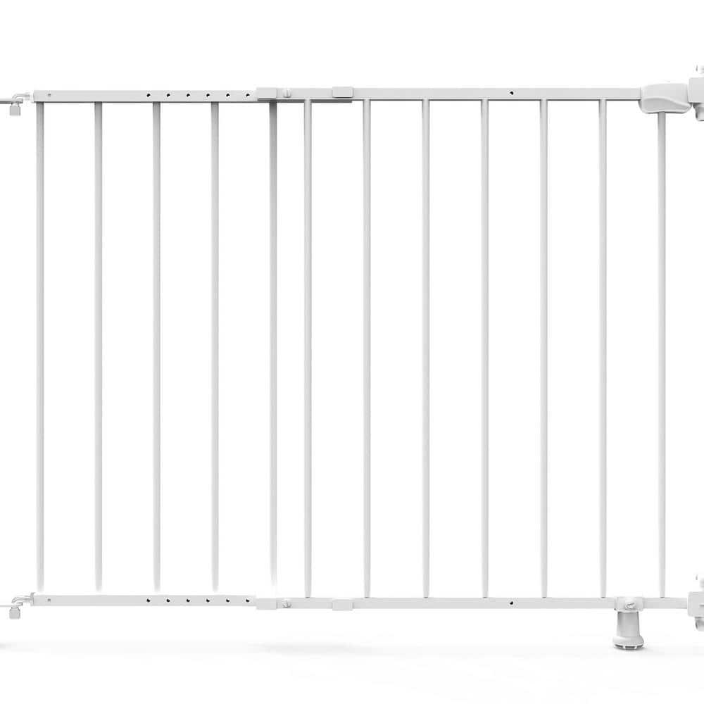 Stairway 42W Series Safety Pet and Baby Gate,28 in. to 42 in. Wide, 28 in. Tall,for Stairway or Hallways, 29.29 in. Tall - Hercitys