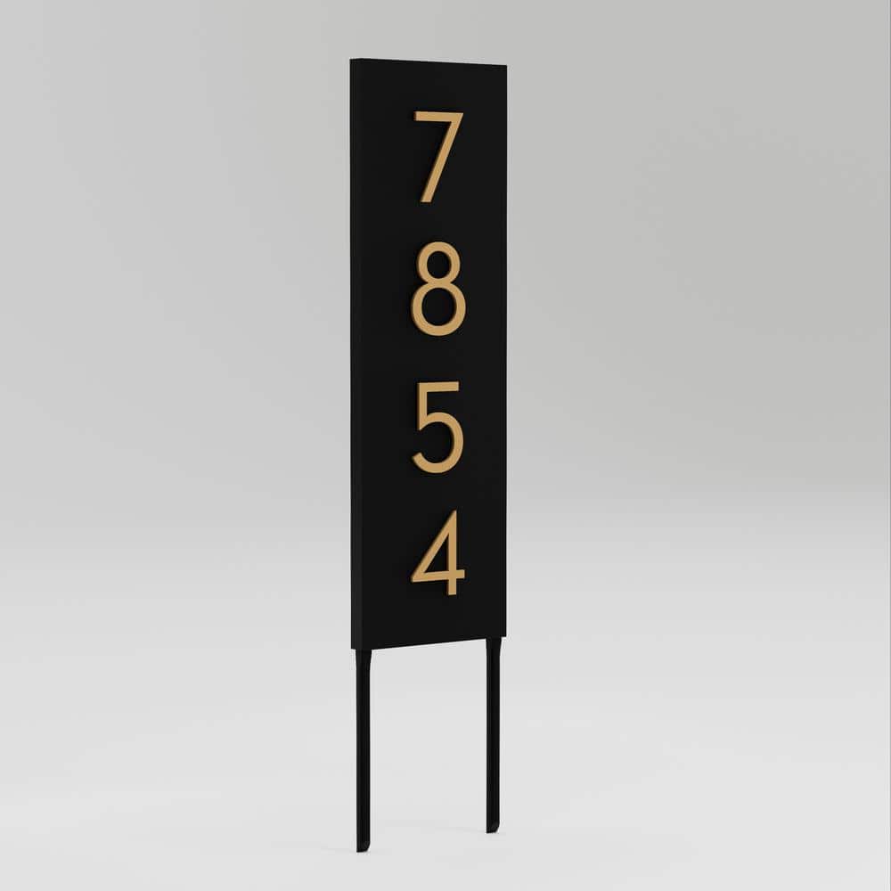 Welcome Home Rectangle Address Yard Sign - Hercitys