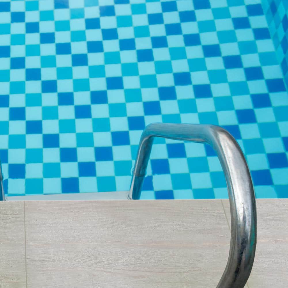 Caldera Grigia 2 cm x 13 in. x 24 in. Matte Porcelain Wood Look Pool Coping (4.33 sq. ft./Case) - Hercitys