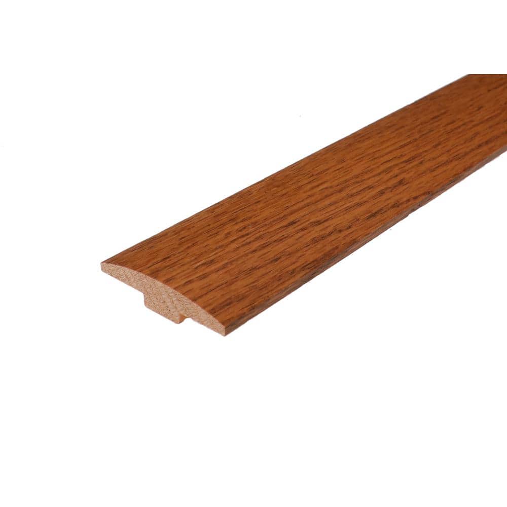 Adelle 0.28 in. Thick x 2 in. Wide x 78 in. Length Matte Wood T-Mold Hardwood Triming - Hercitys