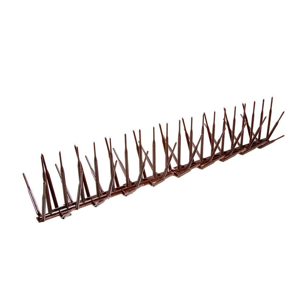Brown Plastic Bird Spike – 24 ft. x 7 in. - Hercitys
