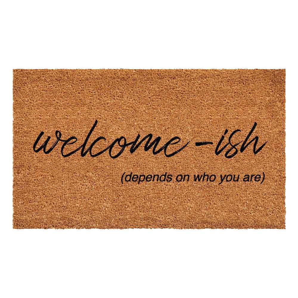 Welcome-ish Doormat 17″ x 29″ - Hercitys