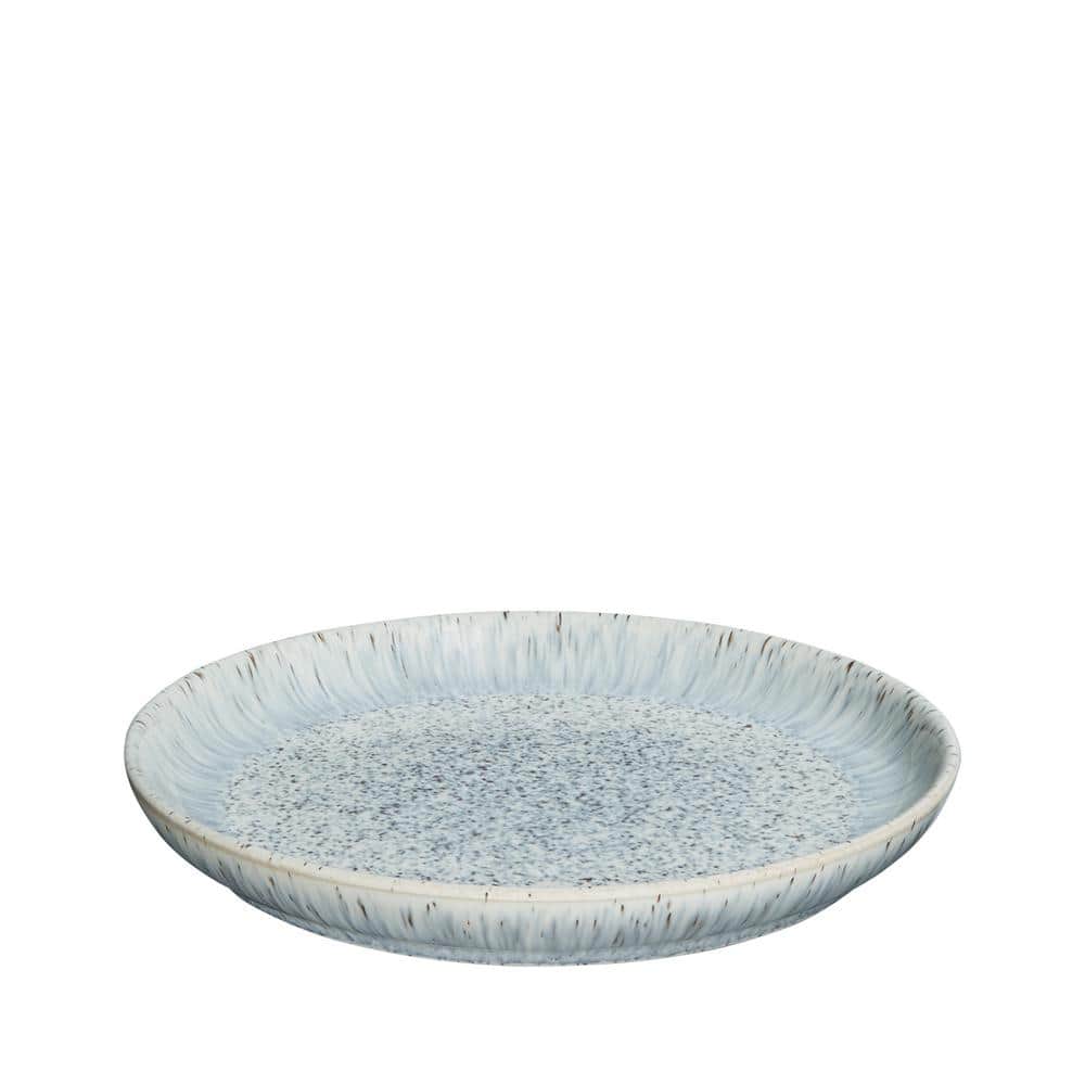 Halo Speckle Blue Grey Coupe Medium Plate - Hercitys