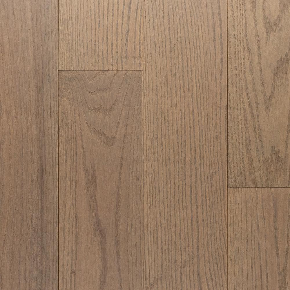 Sea Oats Oak 3/4 in. T x 4 in. W Wire Brushed Solid Hardwood Flooring (16 sq. ft./Case) - Hercitys