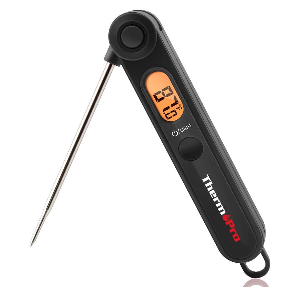 Black Digital Instant Read Meat Thermometer Food Candy Cooking Kitchen Thermometer - Hercitys
