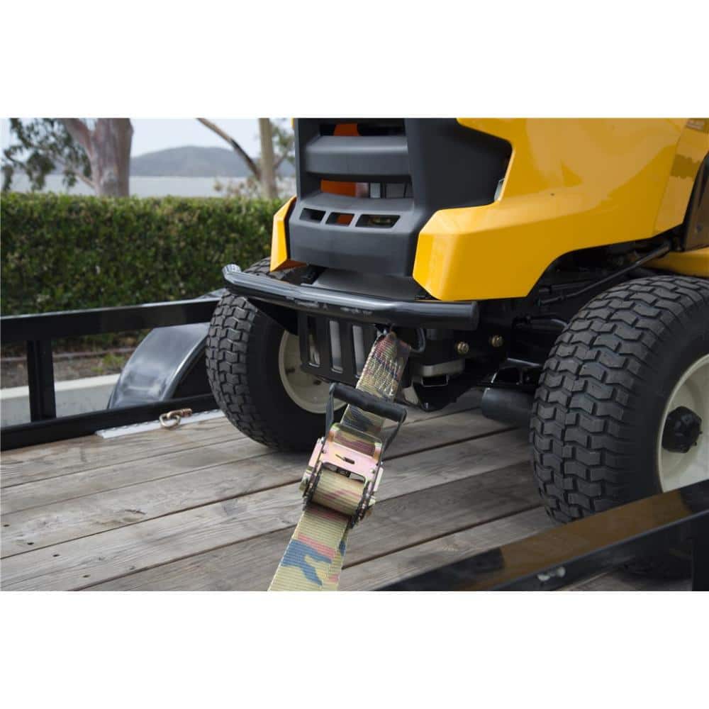 Camo Ratchet Tie-Down Strap 16 ft. x 2 in. 3,333 lbs. with J Hook - Hercitys
