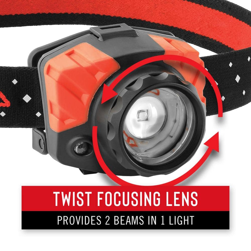 FL85 615 Lumen Dual Color LED Headlamp with Twist Focus - Hercitys