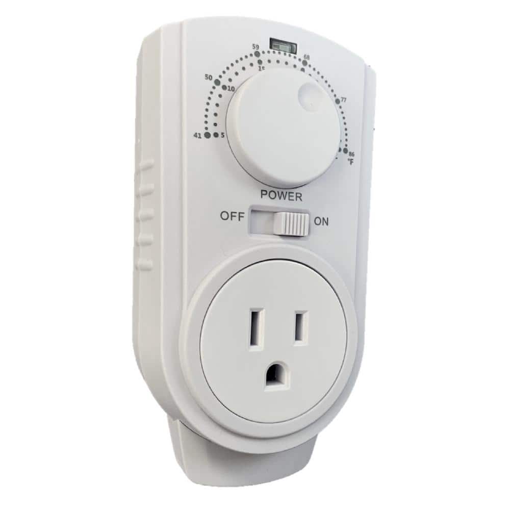 Plug In Thermostat for Portable Heaters and Air Conditioners - Hercitys