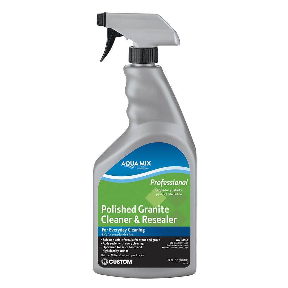 Aqua Mix 1 Qt. Polished Granite Cleaner and Resealer - Hercitys
