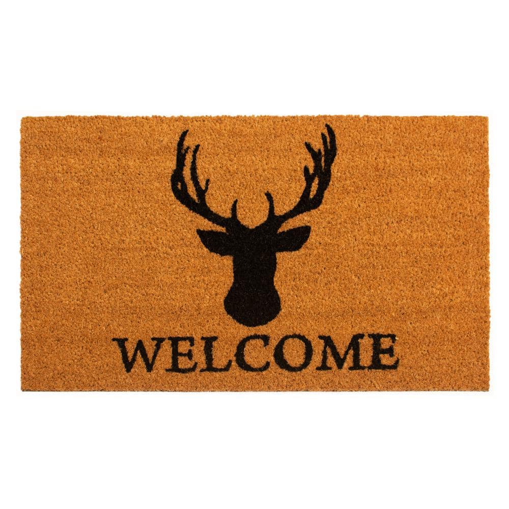 Deer Welcome Doormat, 24″ x 48″ - Hercitys