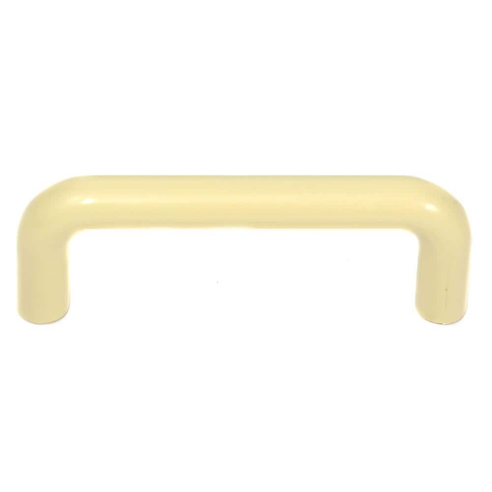 Plastics 3 in. Center-to-Center Bone Bar Pull Cabinet Pull (25-Pack) - Hercitys
