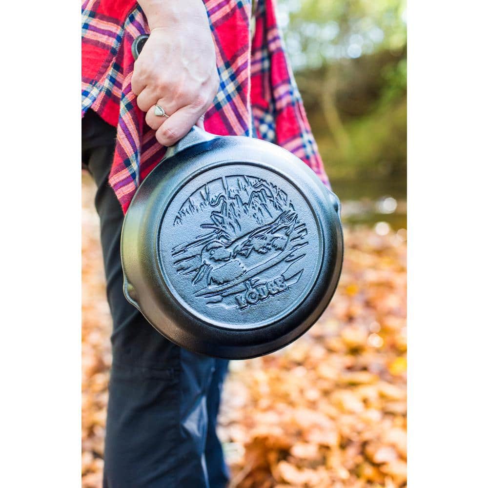 Wildlife Series 8 in. Cast Iron Duck Skillet - Hercitys
