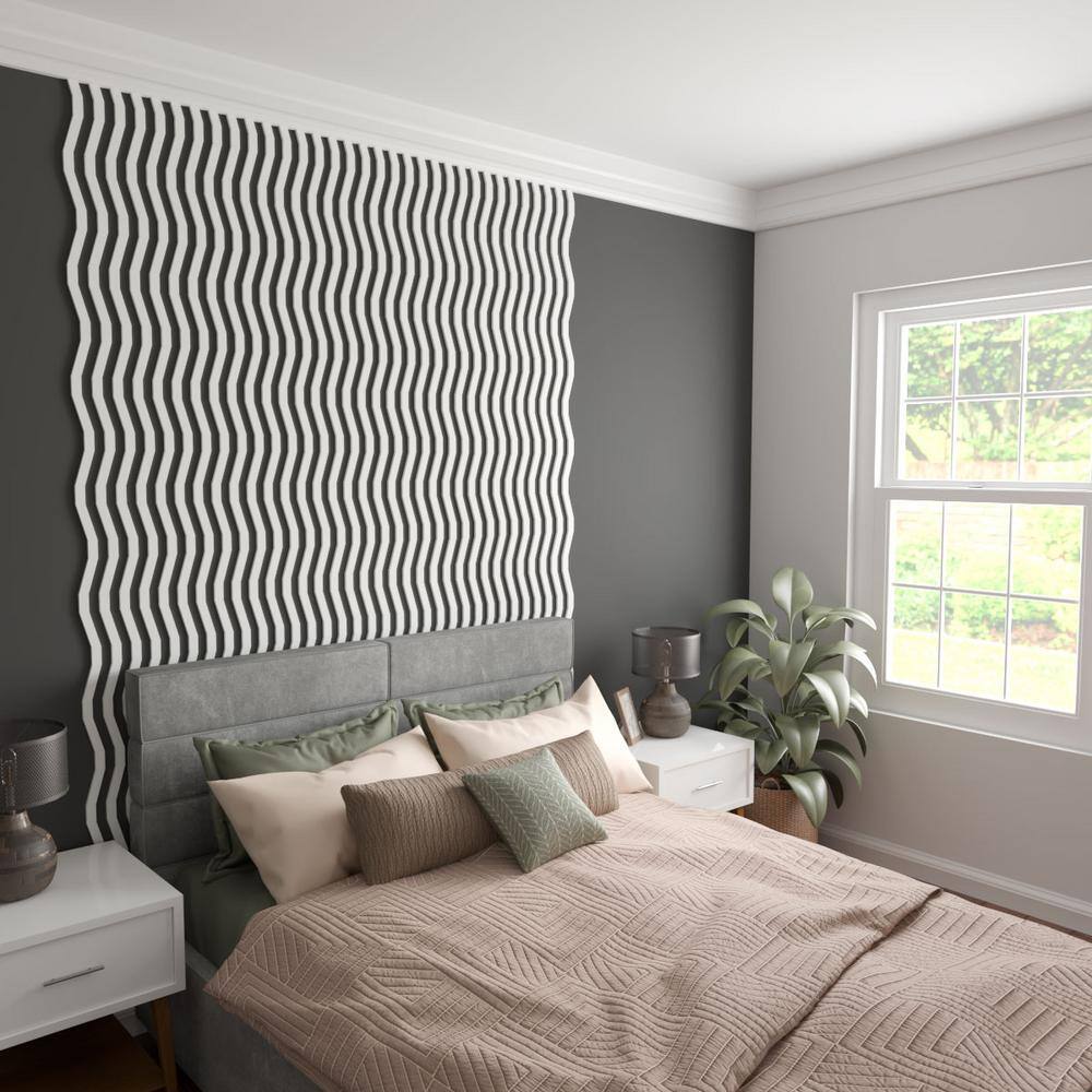 Yukon 94 in. H x 0.375 in. W Slatwall Panels in PVC 42-Pack - Hercitys