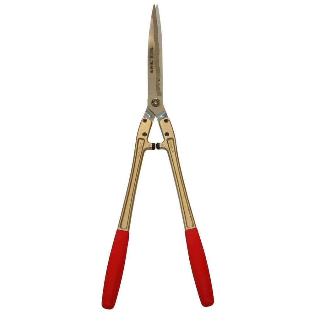 Professional 9 in. Wavy-Serrated Blade Hedge Shears - Hercitys