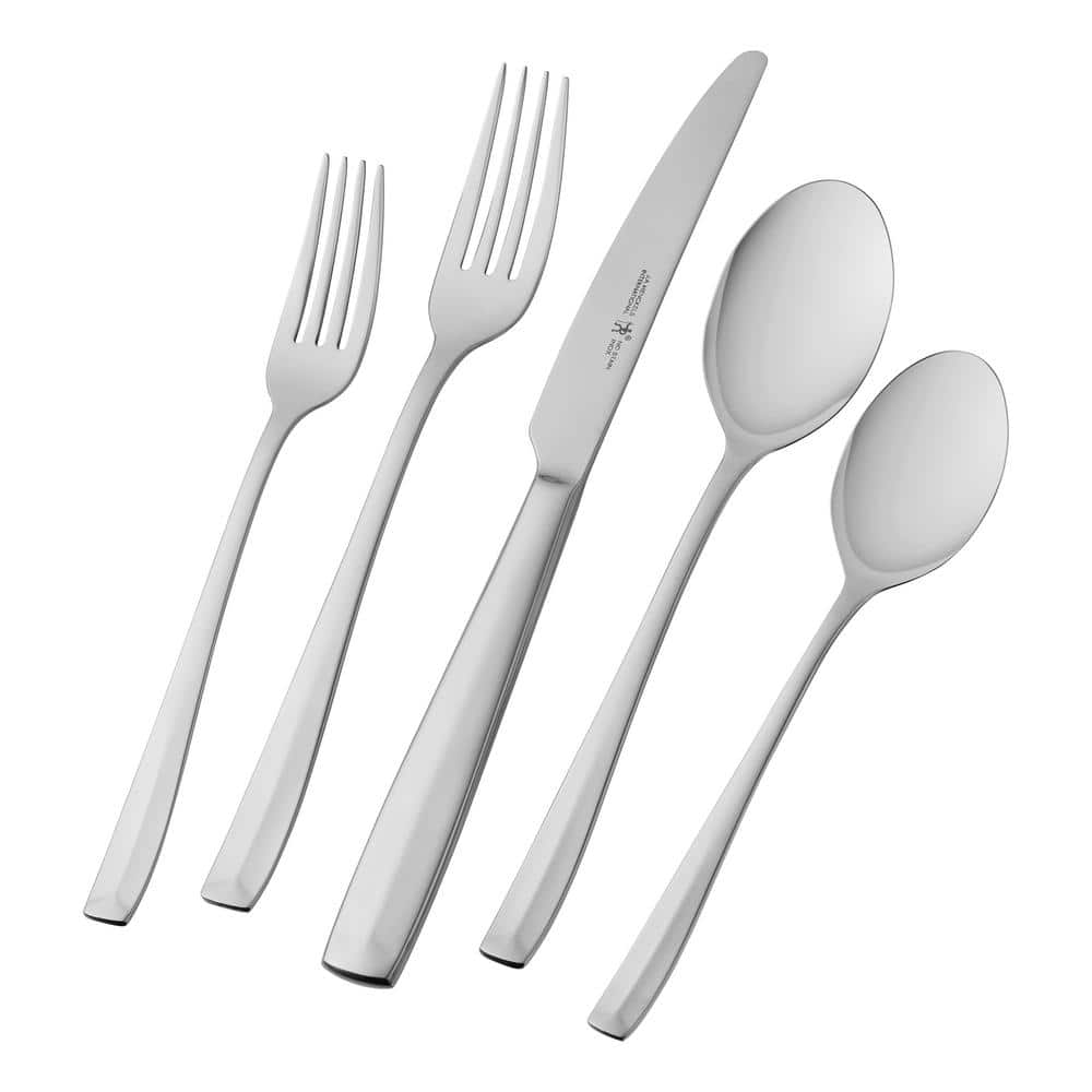 Lani 65-Piece 18/10 Stainless Steel Flatware Set (Service for 12) - Hercitys