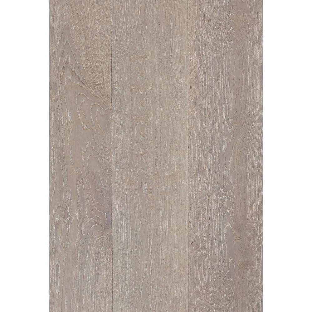 Timber Wolf Euro Oak 1/2 in. T x 7.5 in. W Tongue and Groove W-Brushed Engineered Hardwood Flooring (31.09 sqft/case) - Hercitys