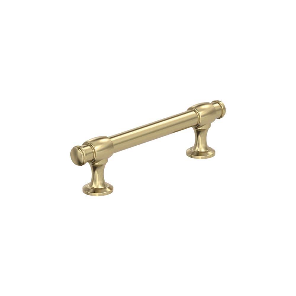 Winsome 3-3/4 in. (96mm) Traditional Golden Champagne Bar Cabinet Pull - Hercitys