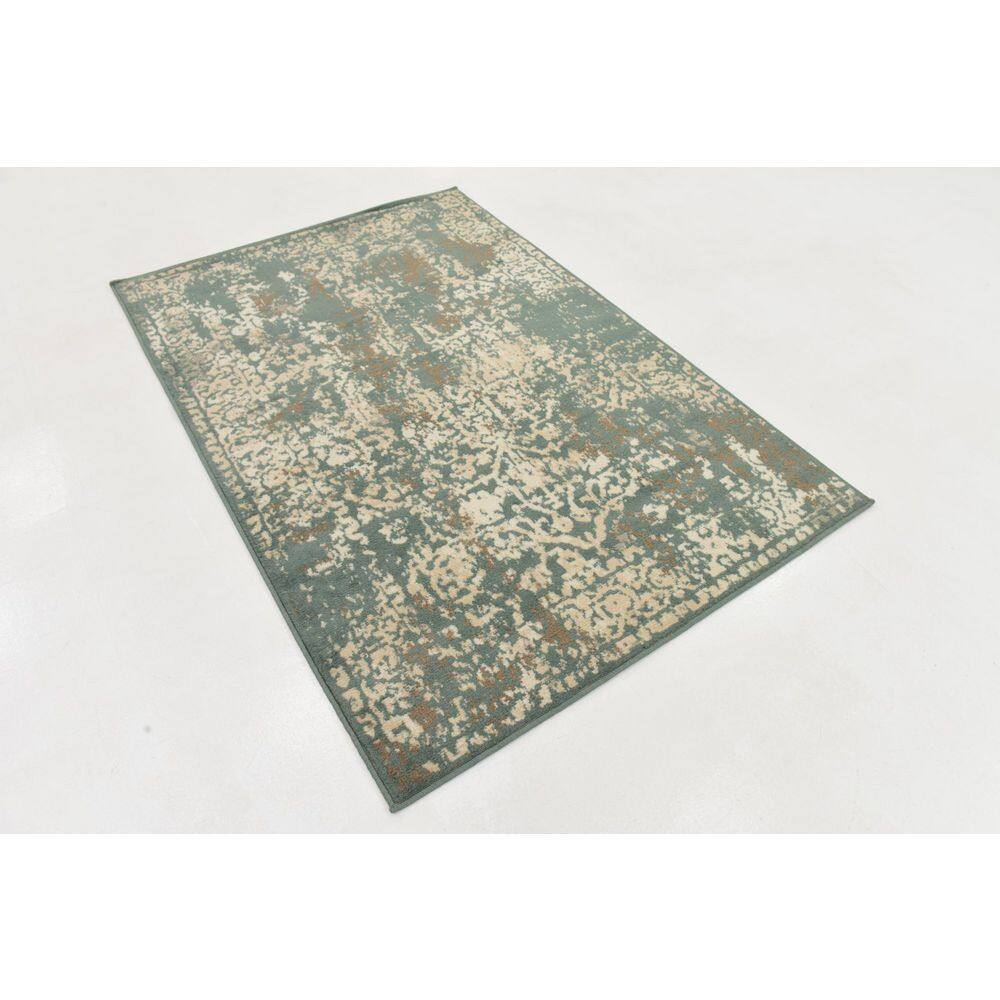 Tuareg Mirage Green 9′ 0 x 12′ 0 Area Rug - Hercitys