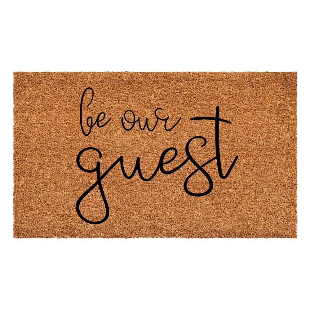 Be Our Guest Doormat, 24″ x 36″ - Hercitys