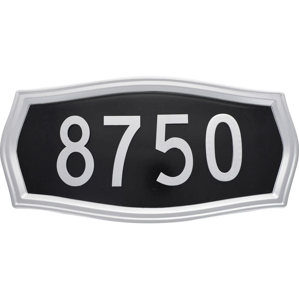 8.5 in. x 17 in. Heritage Address Plaque Kit - Hercitys