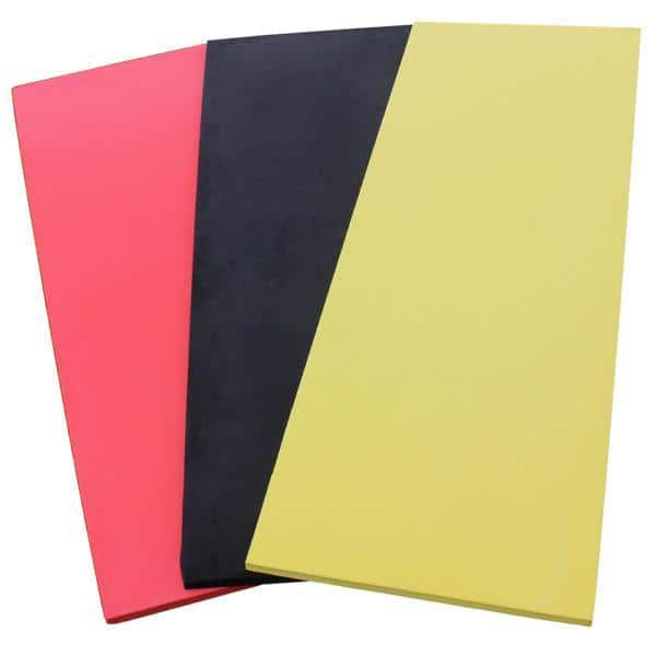 Flat Pole Padding Sheet in Black - Hercitys