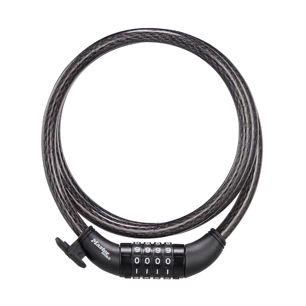 Bike Lock Cable with Combination, Resettable, 5 ft. Long - Hercitys