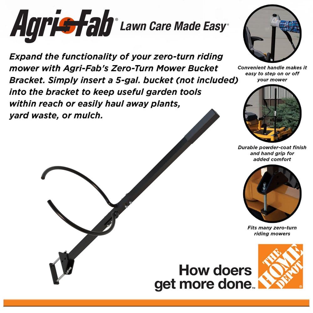 Zero Turn Bucket Holder/Handle - Hercitys