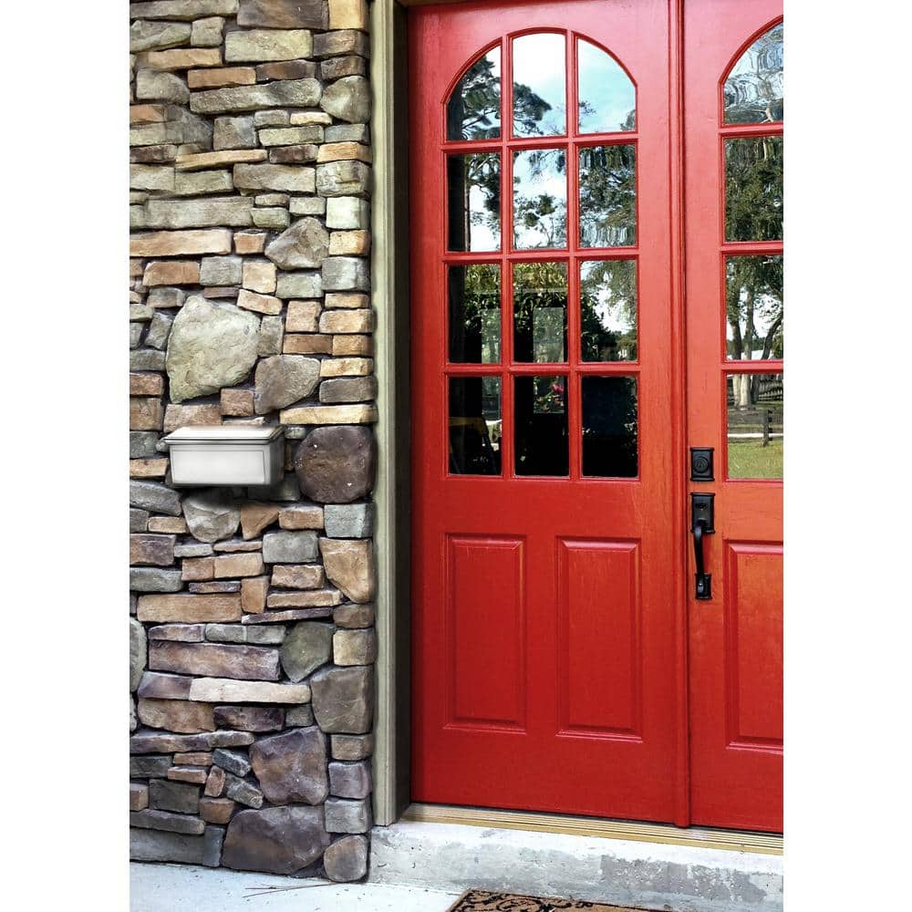 Venice Stainless Steel, Small Wall Mount Mailbox - Hercitys