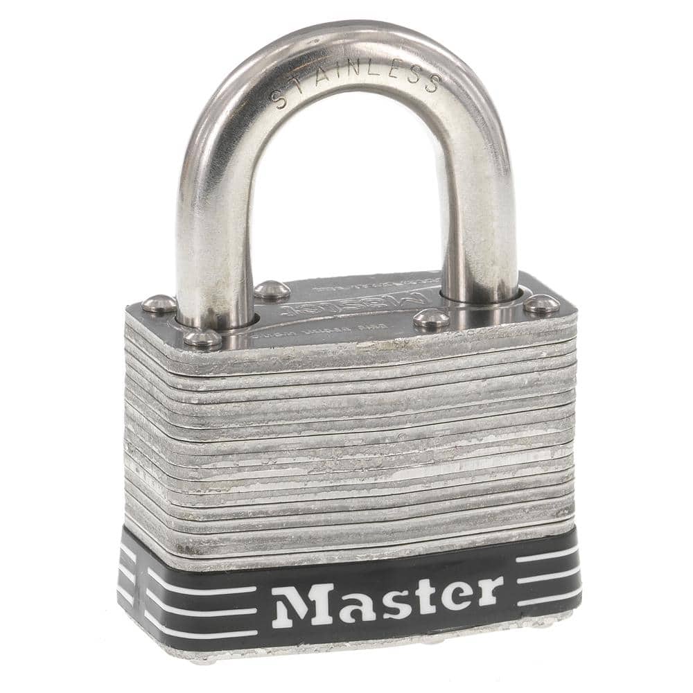 Stainless Steel Outdoor Padlock with Key, 2 in. Wide - Hercitys