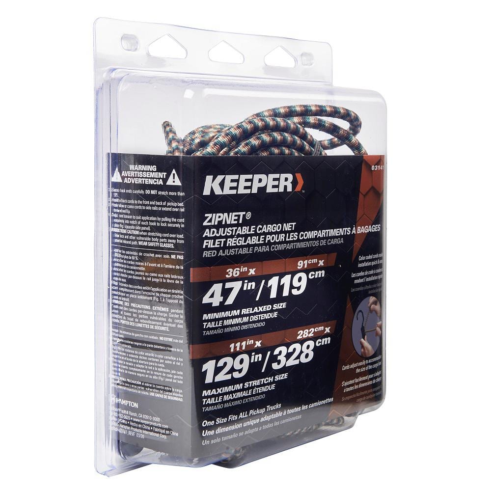 ZipNet Camo Adjustable Cargo Net - Hercitys