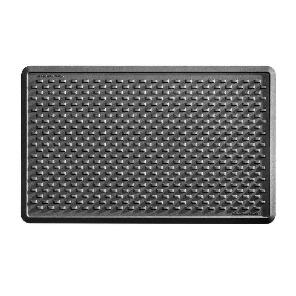 TPE Indoor Mat Black 24 in. x 39 in. - Hercitys