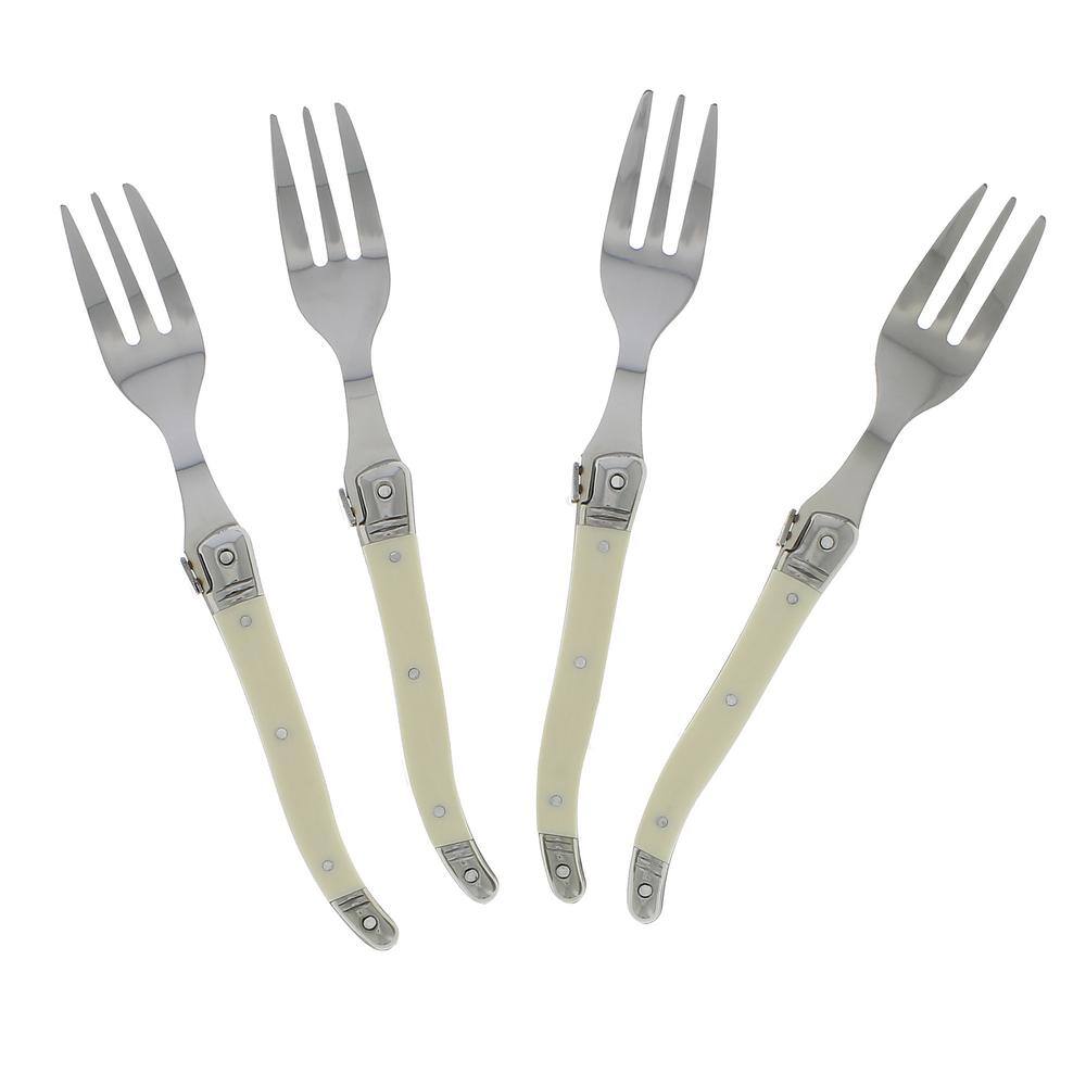 Laguiole Faux Ivory Cake Forks (Set of 4) - Hercitys
