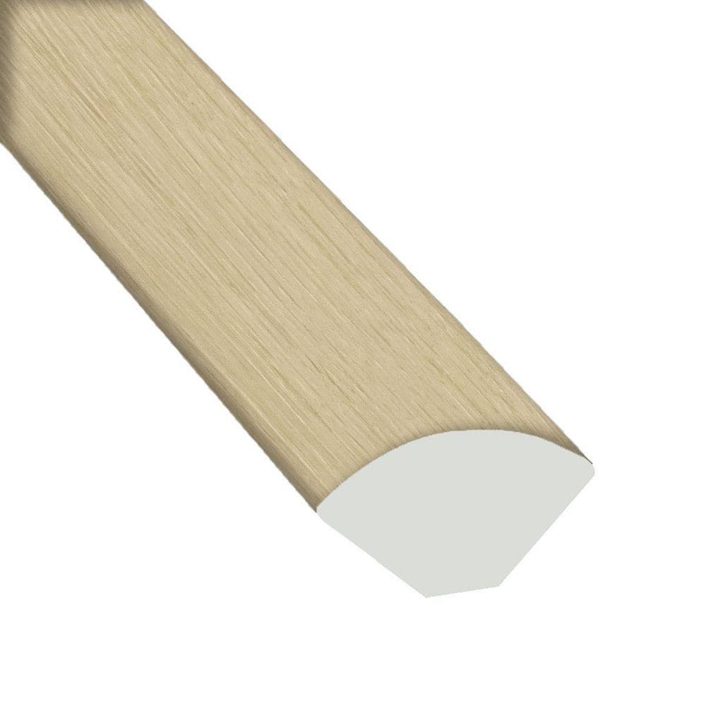 Dula Ash Oak 0.75 in. T x 0.75 in. W x 78 in. L Luxury Quarter Round Hardwood Trim - Hercitys