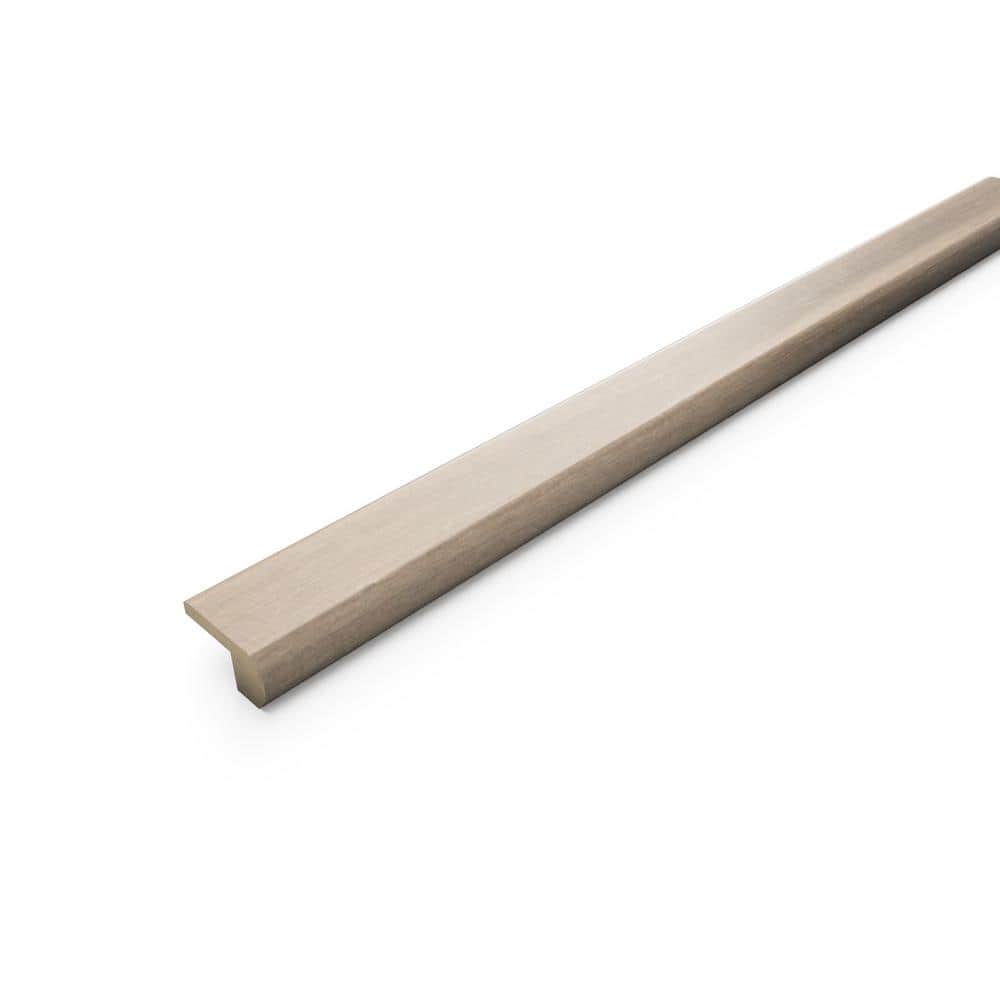 Winter Sky 0.45 in. Thick x 2 in. Width x 78 in. Length Overlap Stair Nose Molding - Hercitys