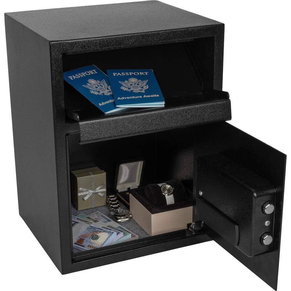 Safes Electronic Safe Deposit Box, Black - Hercitys