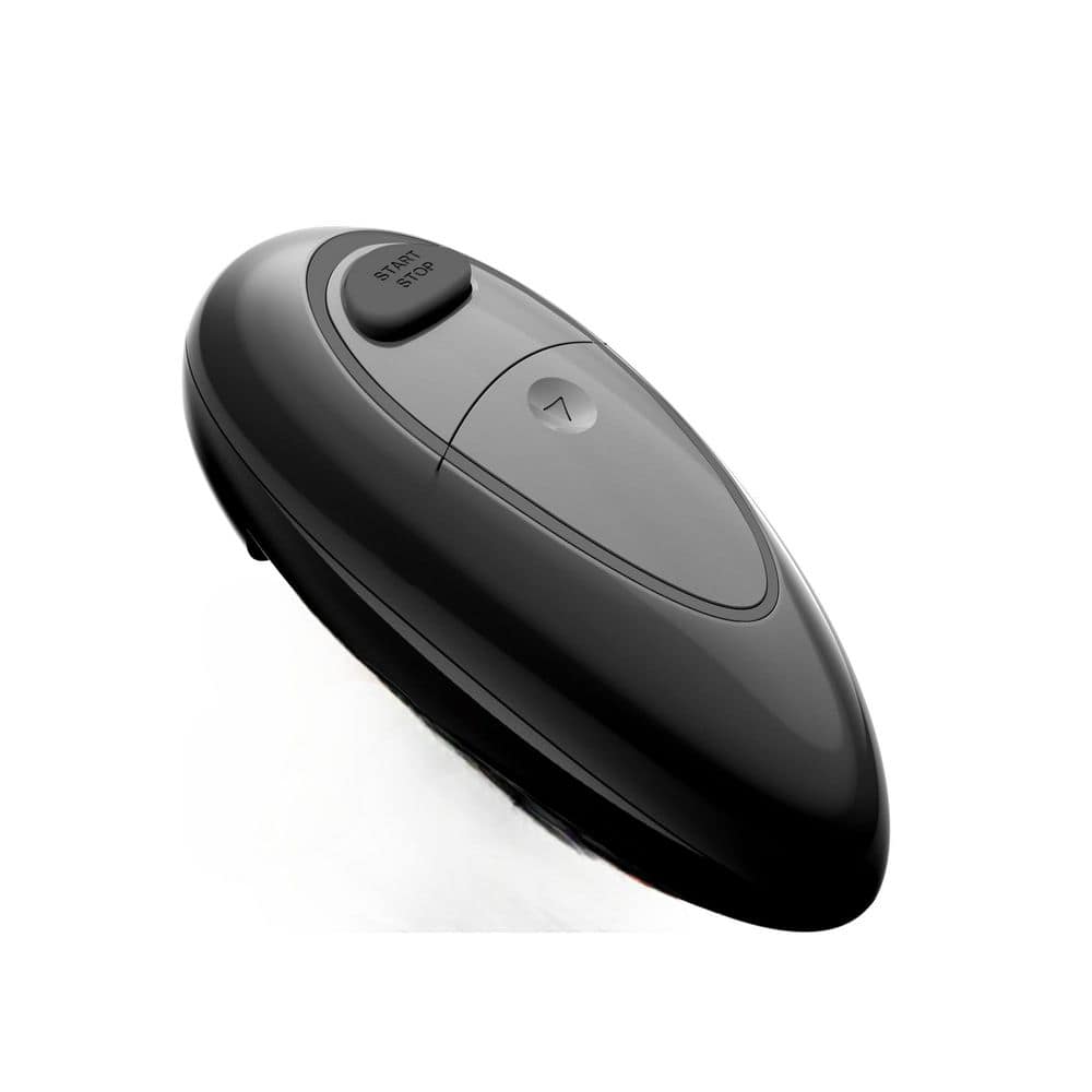 Electric 1-Touch Automatic can Opener with Smooth Edge for All can Sizes, Seniors, Arthritis, and Weak Hands, Black - Hercitys