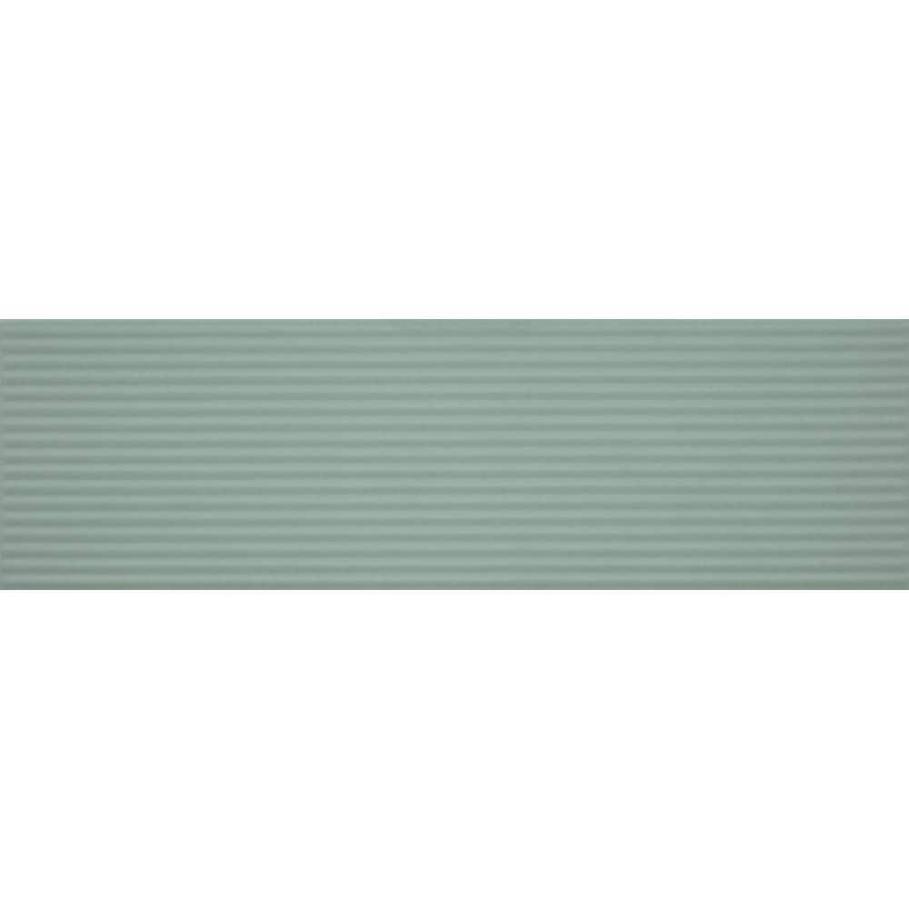 Stencil Mint 4 in. x 12 in. Glazed Porcelain Linear Floor and Wall Tile (8.72 sq. ft./case) - Hercitys