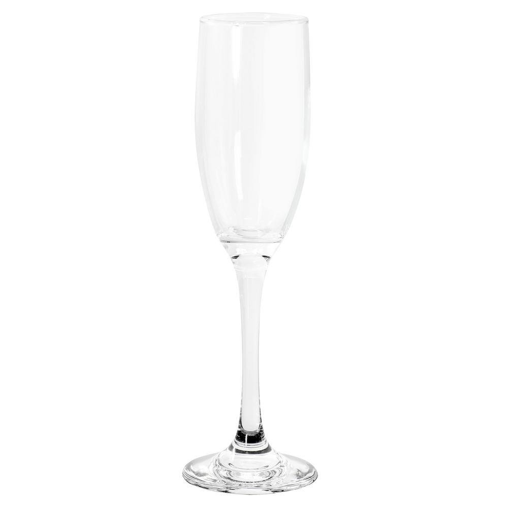 Belinni 4-Piece 6.4 Oz. Fluted Champagne Glass Set - Hercitys