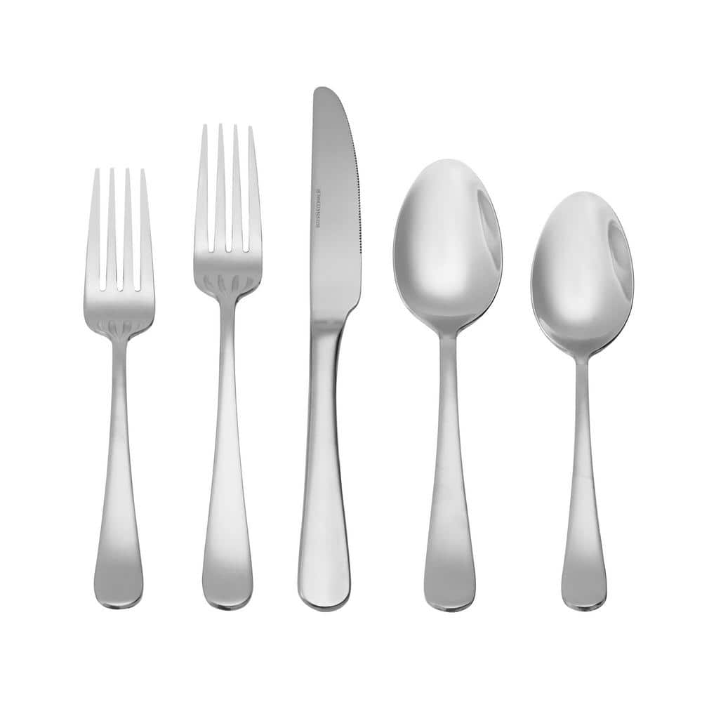 Lisbon 20pc Flatware Set, Service for 4, Stainless Steel - Hercitys