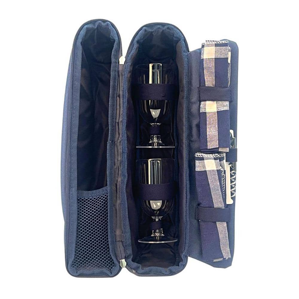 7-Piece Wine Carrier Tote Bag with Wine Accessories - Hercitys